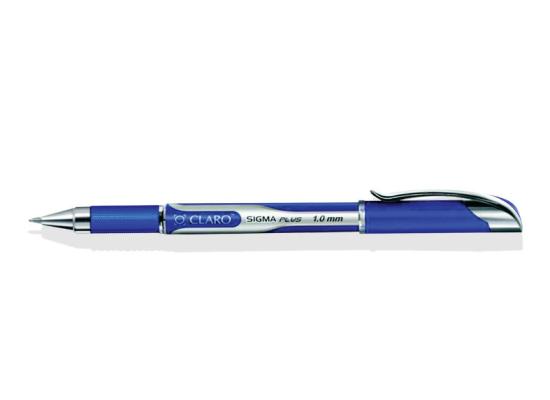 Claro Sigma Pens Pack Of 10 Blue